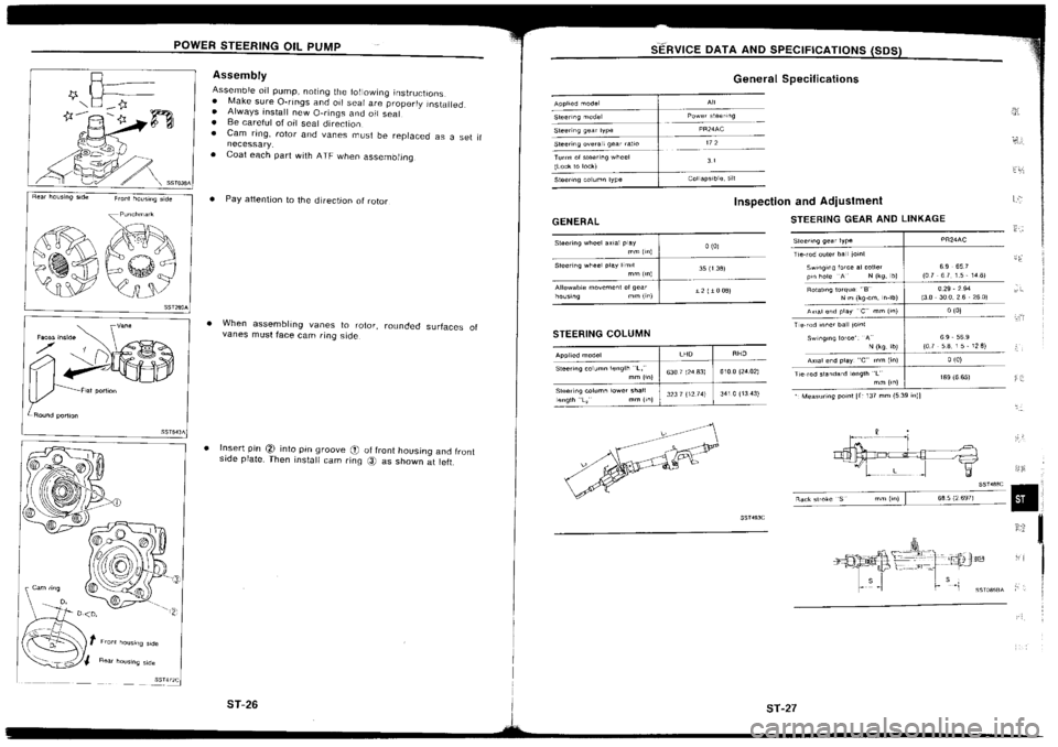 NISSAN SILVIA 1994  Service Repair Manual 