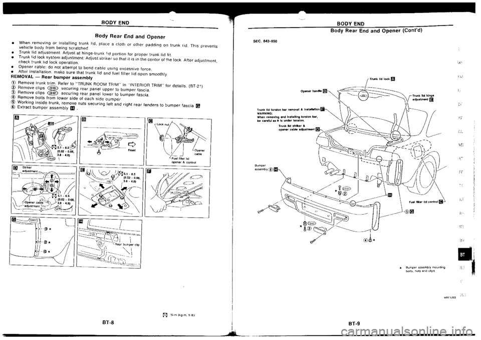 NISSAN SILVIA 1994  Service Repair Manual 