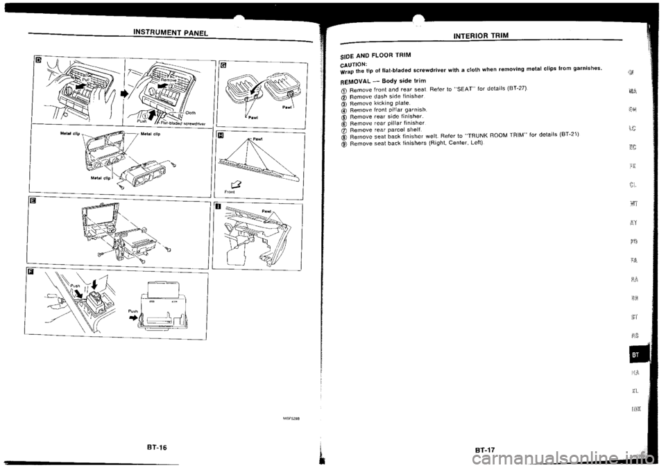 NISSAN SILVIA 1994  Service Repair Manual 