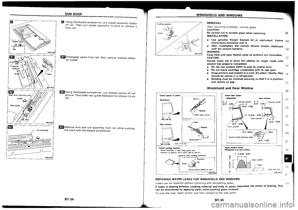 NISSAN SILVIA 1994  Service Repair Manual 