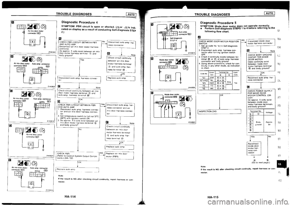 NISSAN SILVIA 1994  Service Repair Manual 