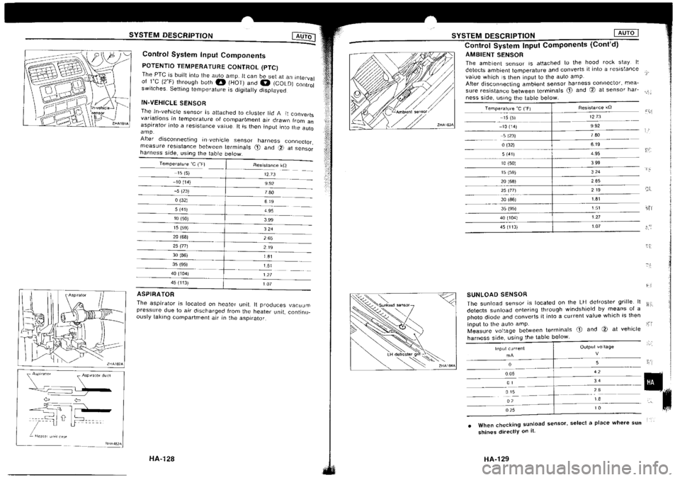 NISSAN SILVIA 1994  Service Repair Manual 