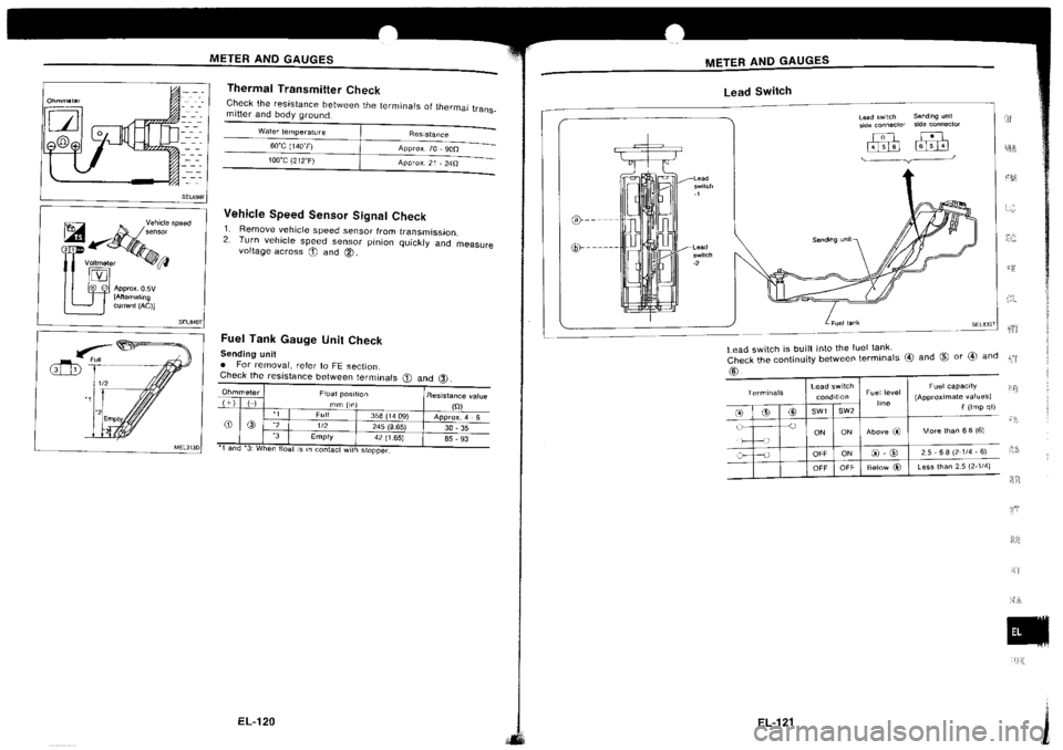 NISSAN SILVIA 1994  Service Repair Manual 