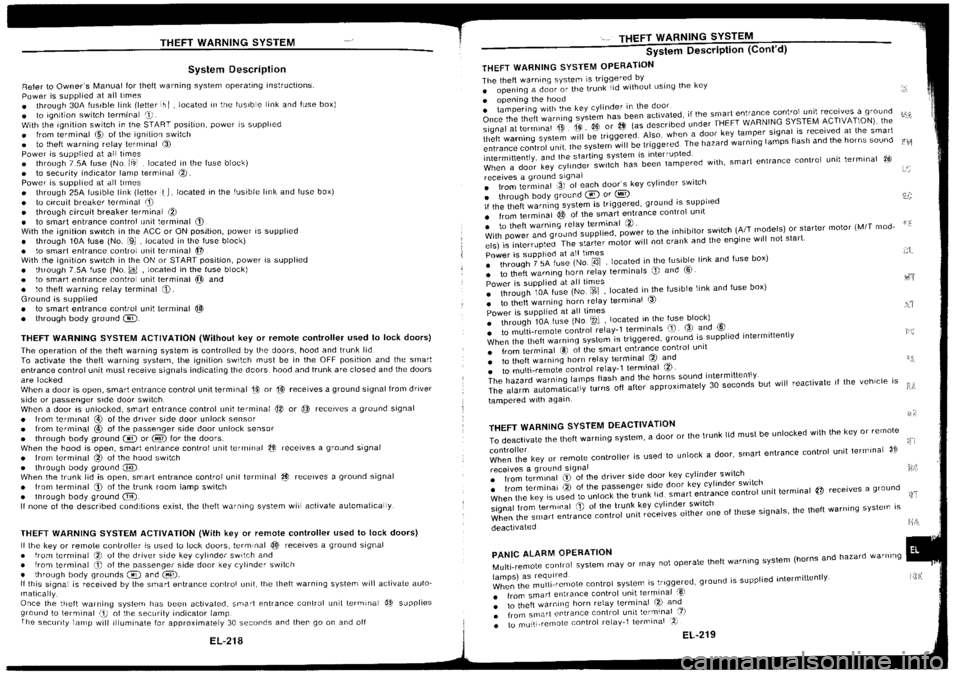 NISSAN SILVIA 1994  Service Repair Manual 