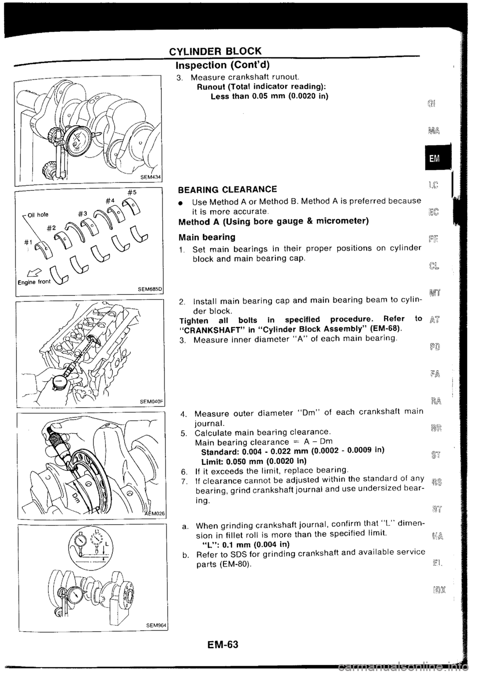 NISSAN SILVIA 1994  Service Repair Manual 