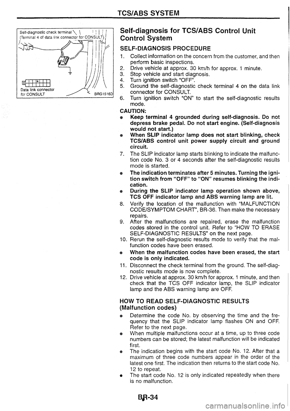 NISSAN SKYLINE 1994  Service Repair Manual 