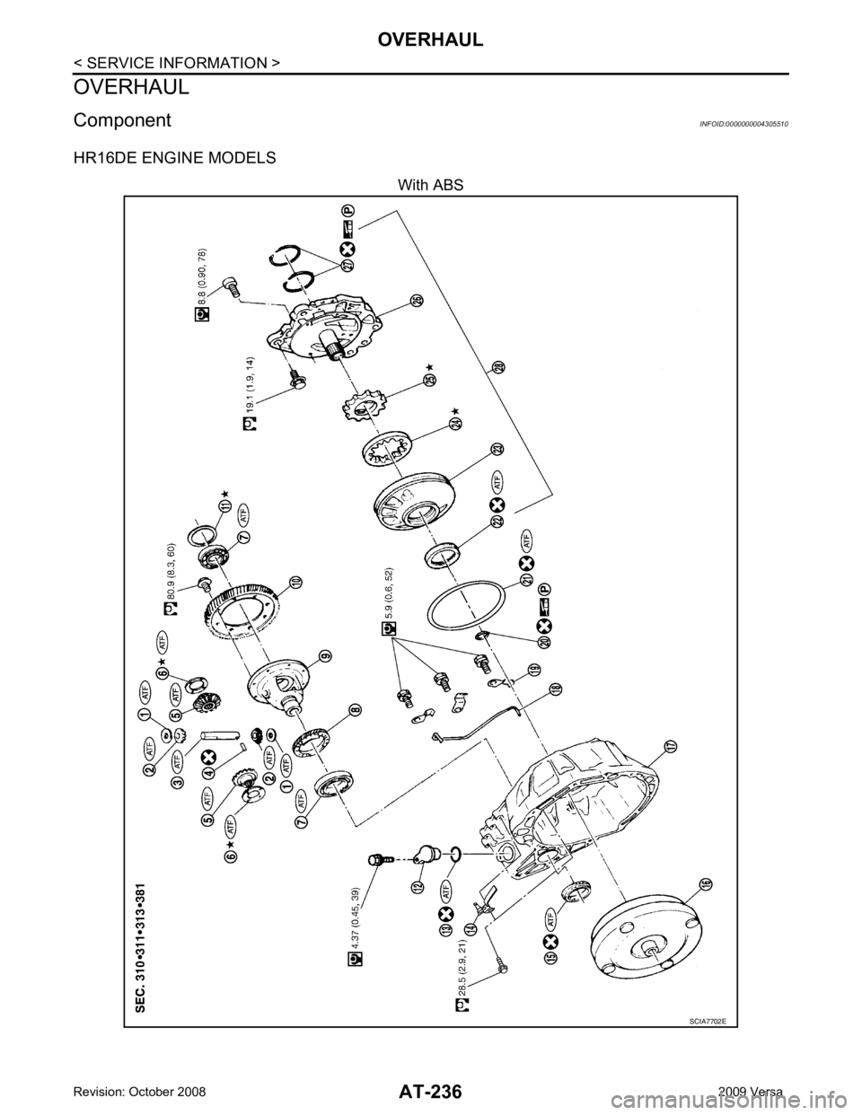 NISSAN TIIDA 2009  Service Repair Manual 