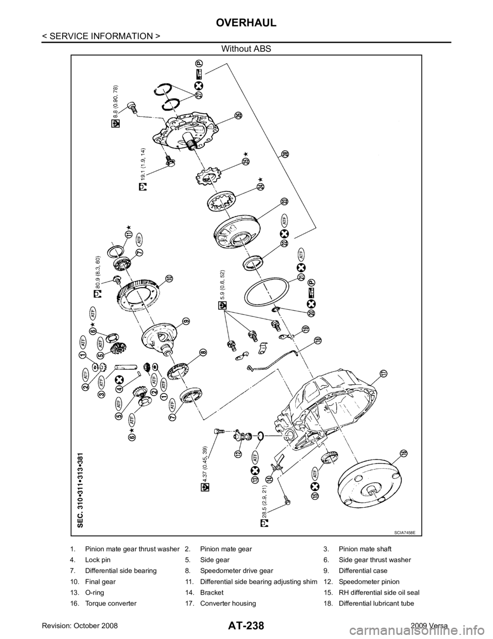 NISSAN TIIDA 2009  Service Repair Manual 