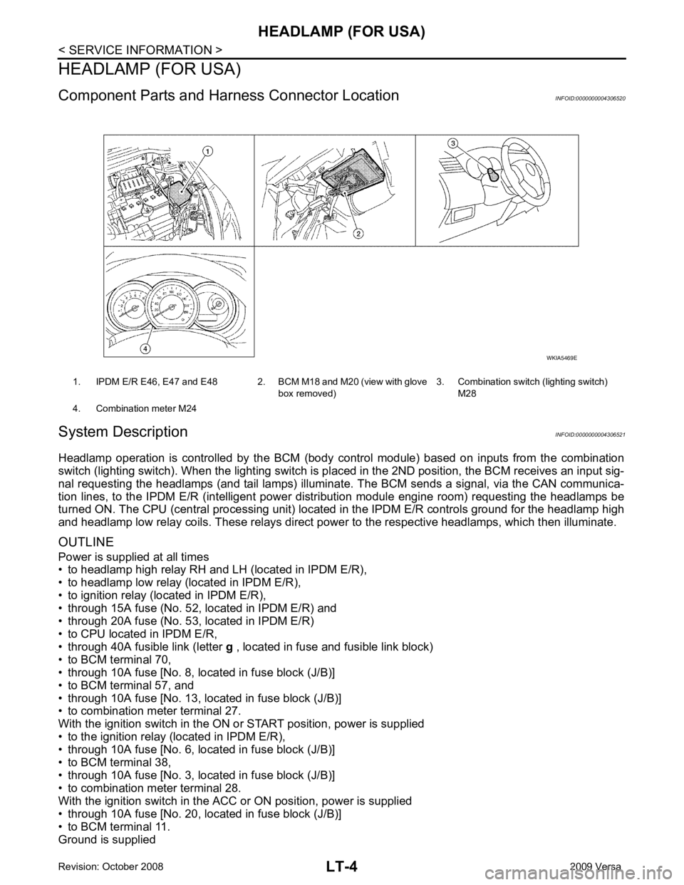 NISSAN TIIDA 2009  Service Repair Manual 