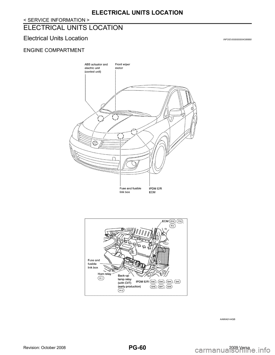 NISSAN TIIDA 2009  Service Repair Manual 