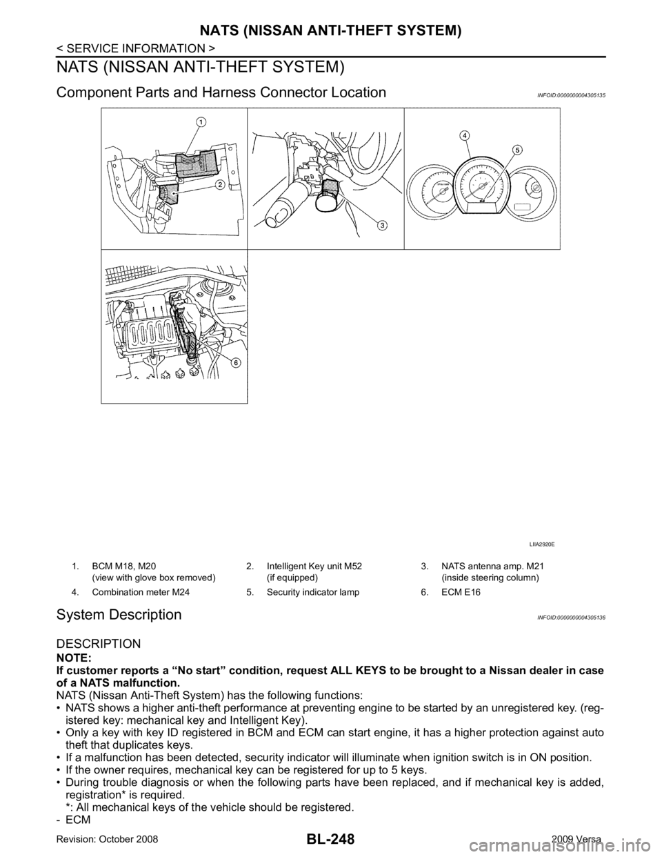 NISSAN TIIDA 2009  Service Repair Manual 