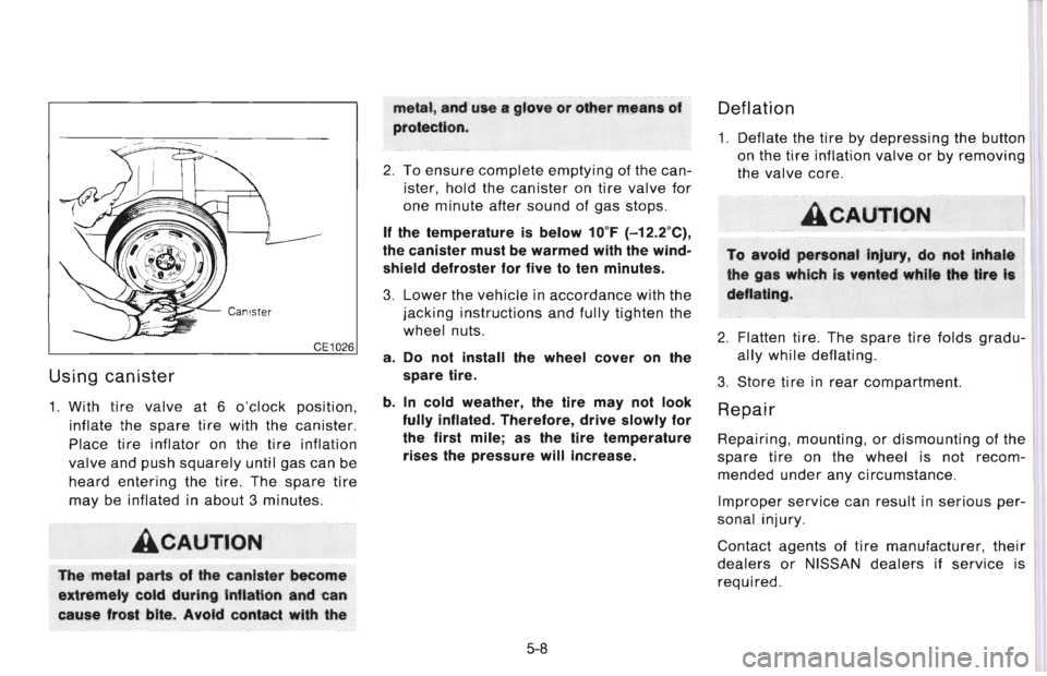 NISSAN 300ZX 1996  Owners Manual 