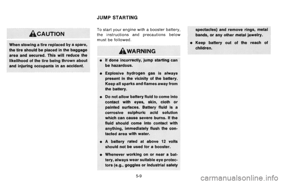 NISSAN 300ZX 1996  Owners Manual 