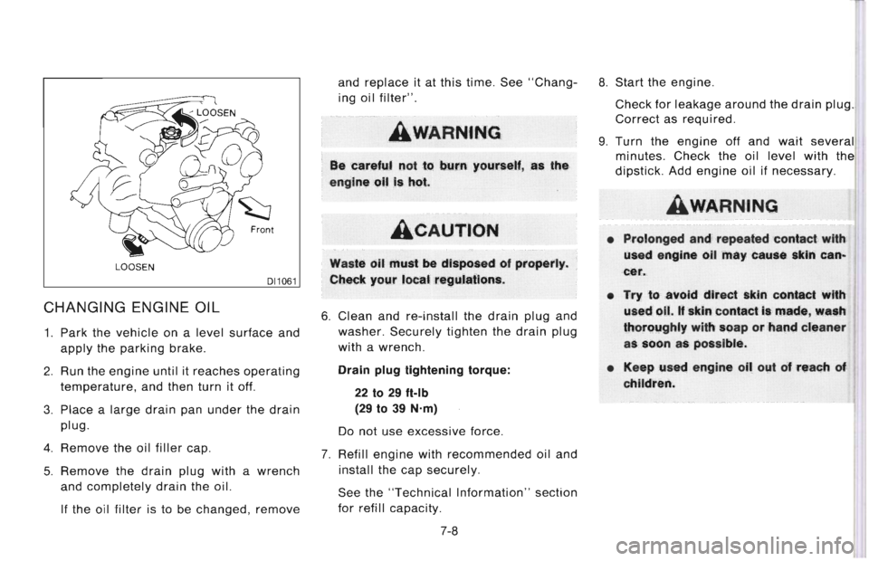 NISSAN 300ZX 1996  Owners Manual 