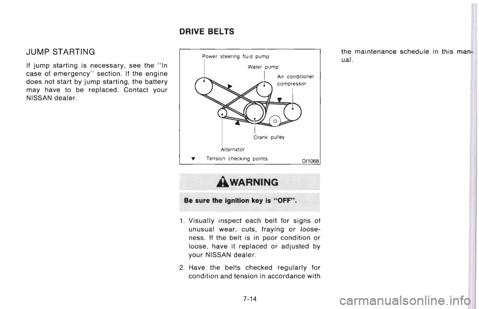 NISSAN 300ZX 1996  Owners Manual 
