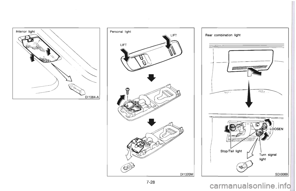 NISSAN 300ZX 1996  Owners Manual 