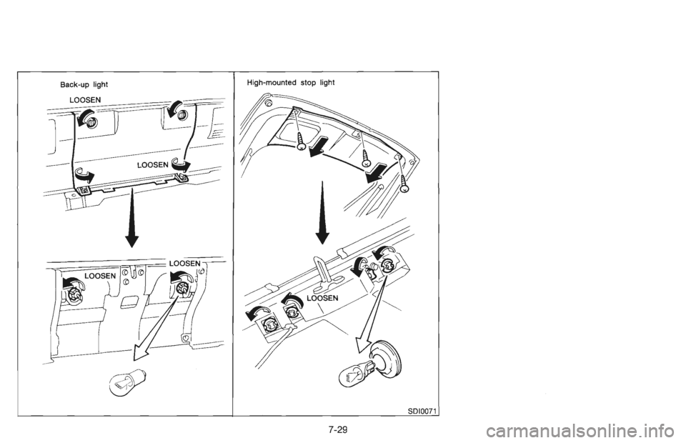 NISSAN 300ZX 1996  Owners Manual 