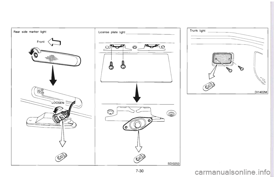 NISSAN 300ZX 1996  Owners Manual 