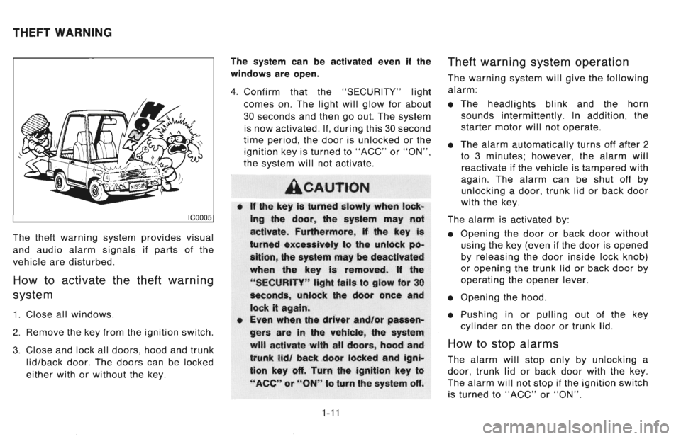 NISSAN 300ZX 1996  Owners Manual 