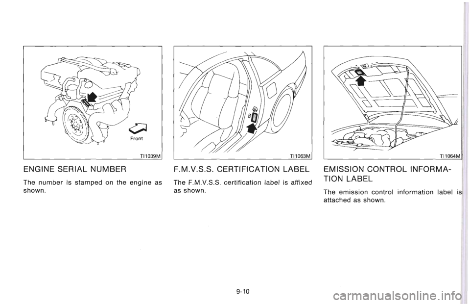 NISSAN 300ZX 1996  Owners Manual 