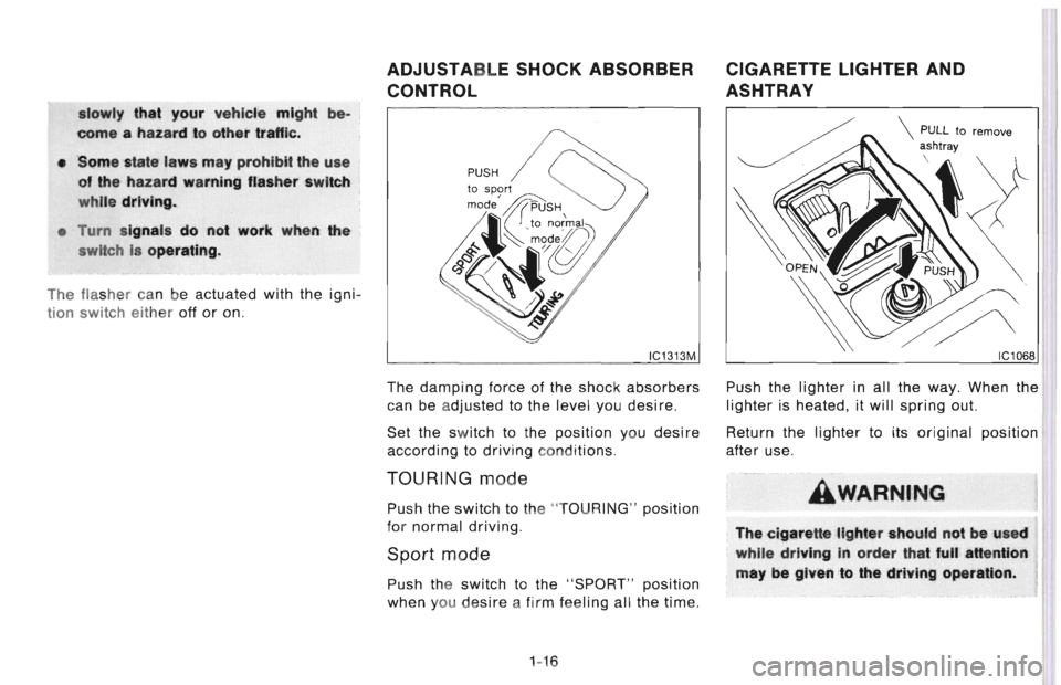 NISSAN 300ZX 1996  Owners Manual 