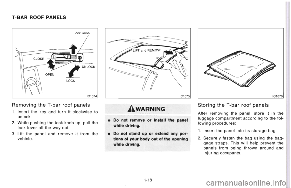 NISSAN 300ZX 1996  Owners Manual 