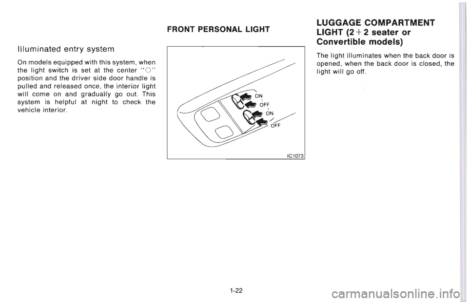 NISSAN 300ZX 1996  Owners Manual 