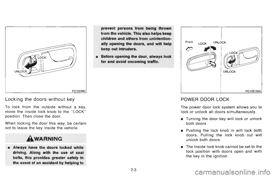 NISSAN 300ZX 1996  Owners Manual 