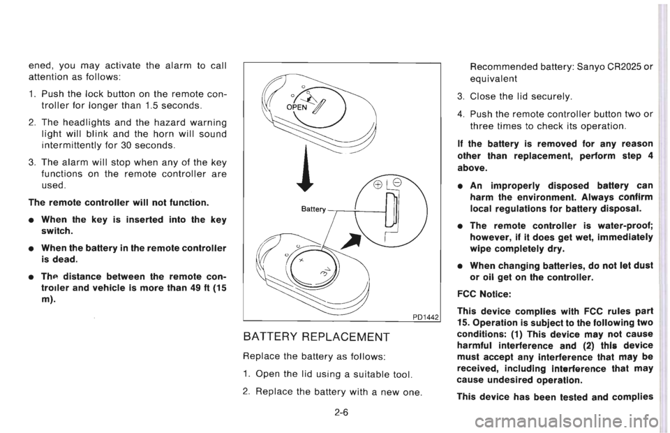 NISSAN 300ZX 1996  Owners Manual 