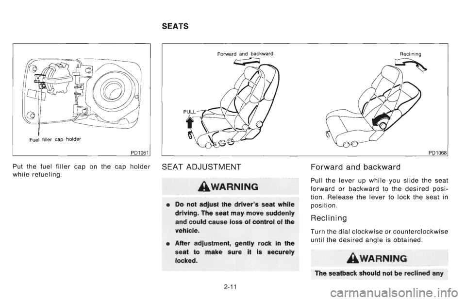 NISSAN 300ZX 1996  Owners Manual 