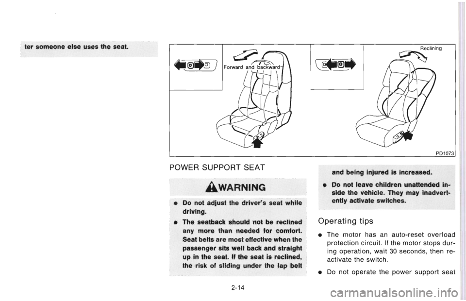 NISSAN 300ZX 1996  Owners Manual 