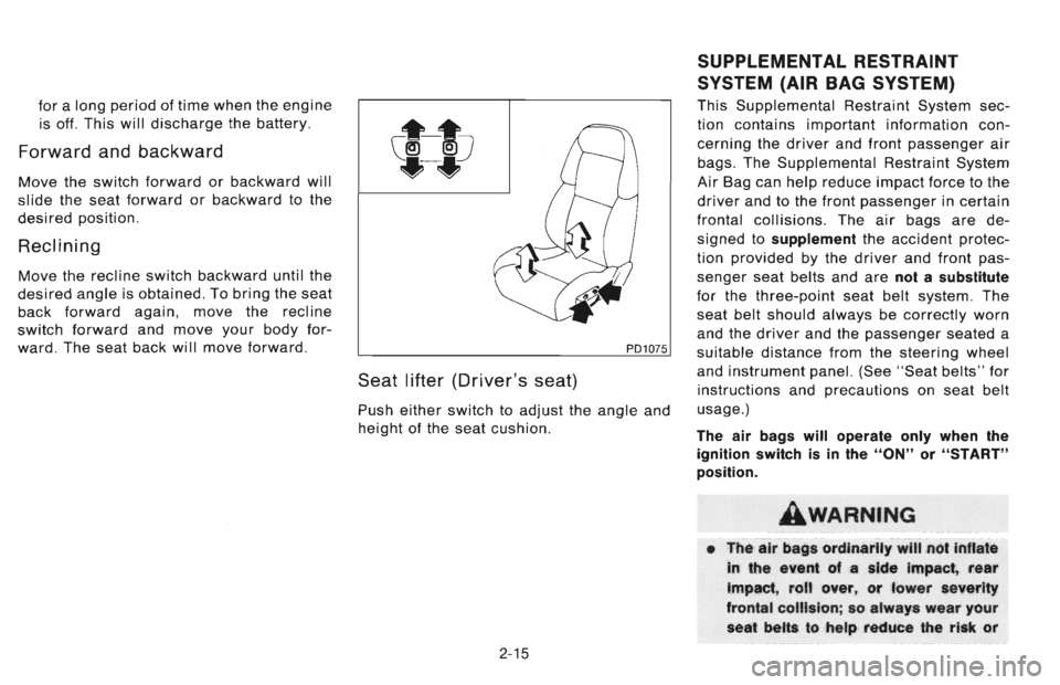 NISSAN 300ZX 1996  Owners Manual 