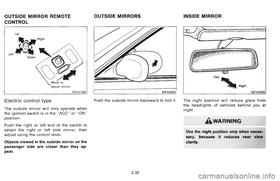 NISSAN 300ZX 1996  Owners Manual 