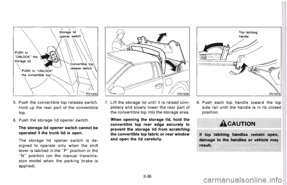 NISSAN 300ZX 1996  Owners Manual 