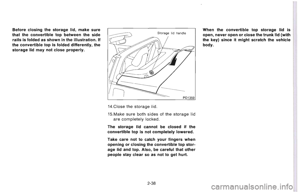 NISSAN 300ZX 1996  Owners Manual 