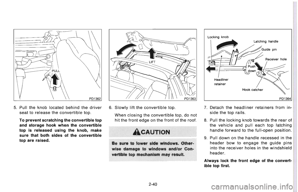NISSAN 300ZX 1996  Owners Manual 