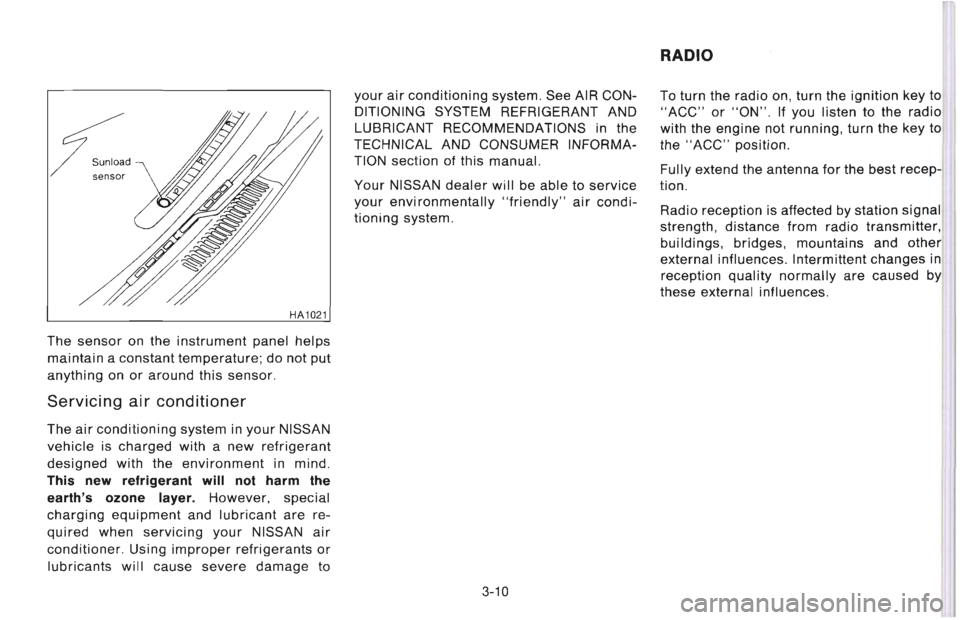 NISSAN 300ZX 1996  Owners Manual 