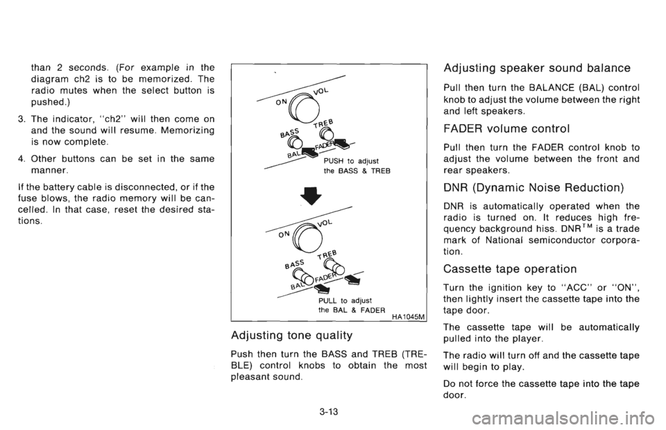 NISSAN 300ZX 1996  Owners Manual 
