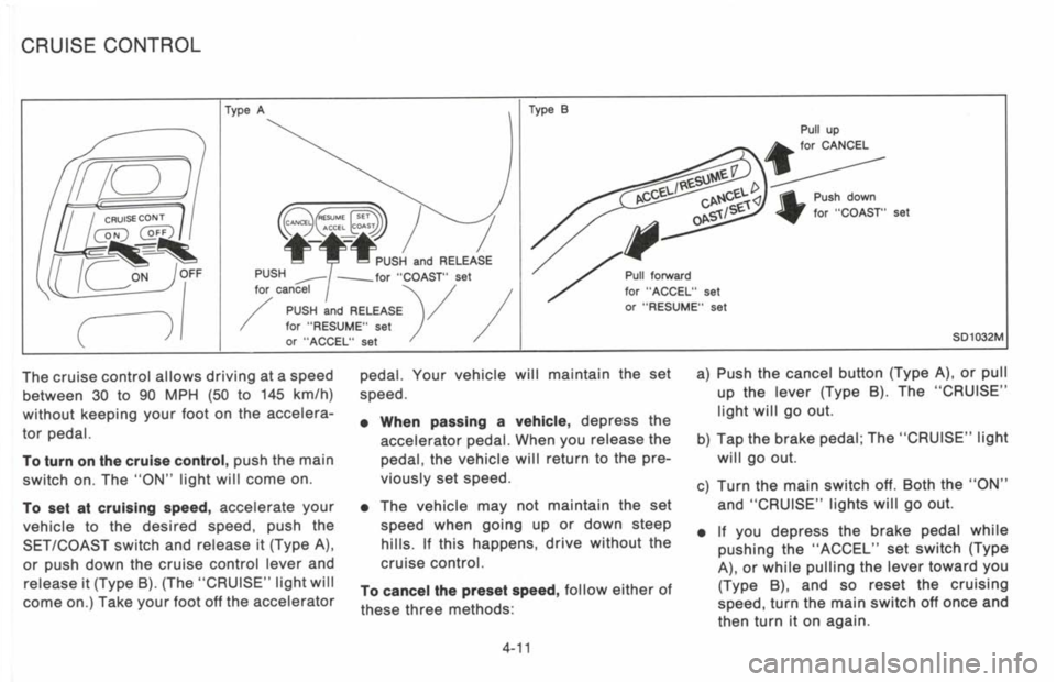 NISSAN 300ZX 1993  Owners Manual 