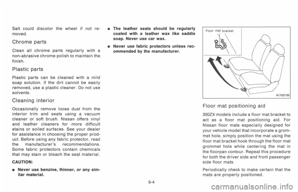 NISSAN 300ZX 1993  Owners Manual 