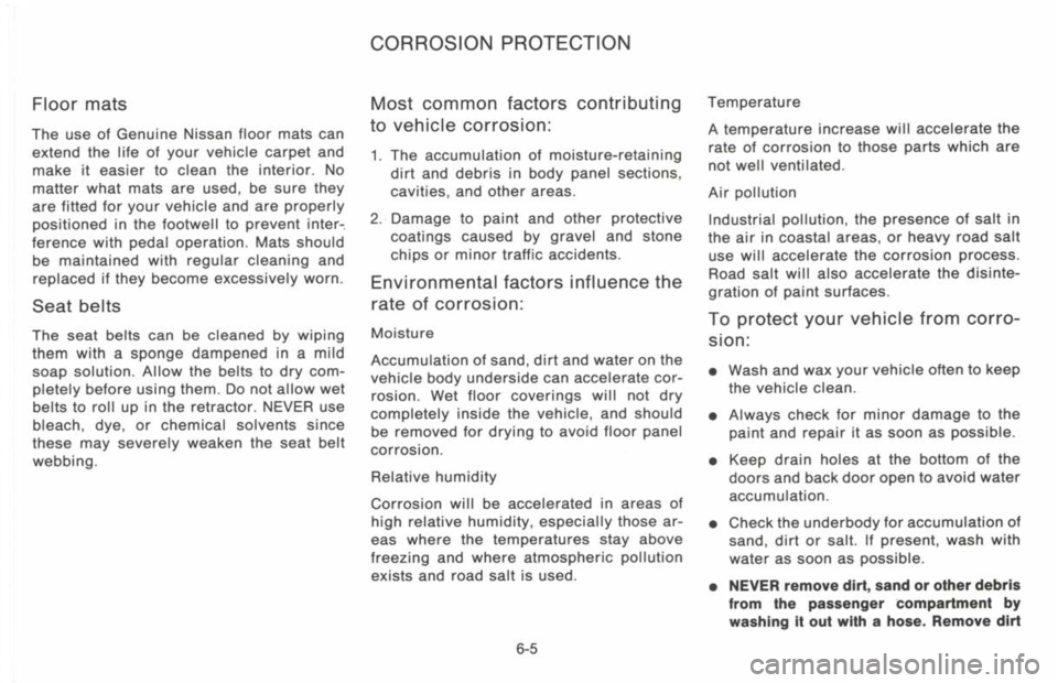 NISSAN 300ZX 1993  Owners Manual 