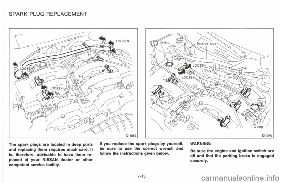 NISSAN 300ZX 1993  Owners Manual 