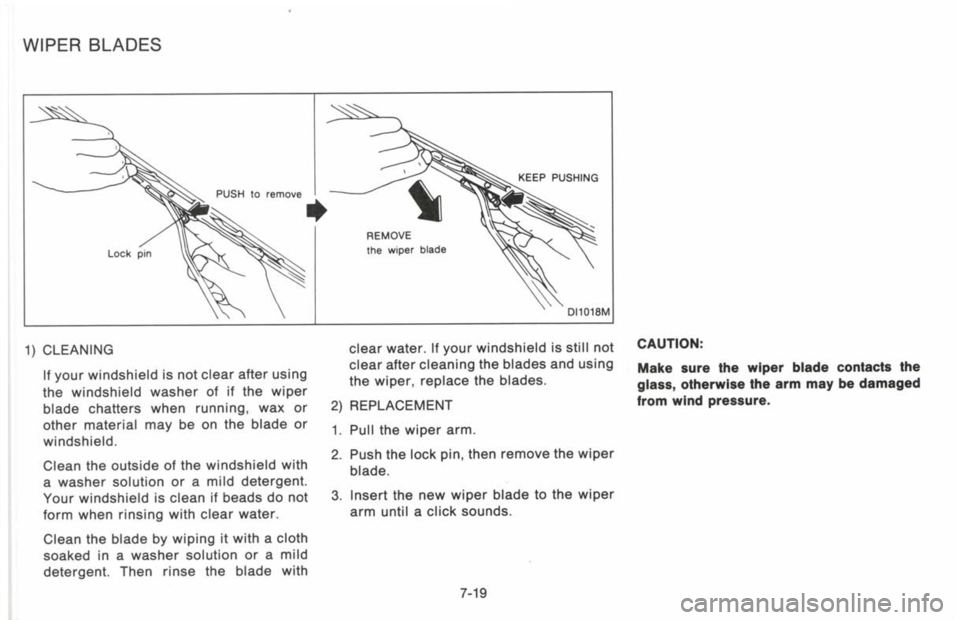 NISSAN 300ZX 1993  Owners Manual 