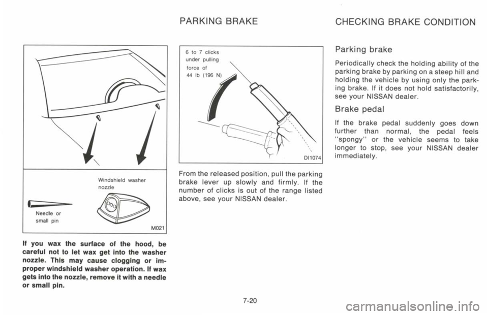 NISSAN 300ZX 1993  Owners Manual 