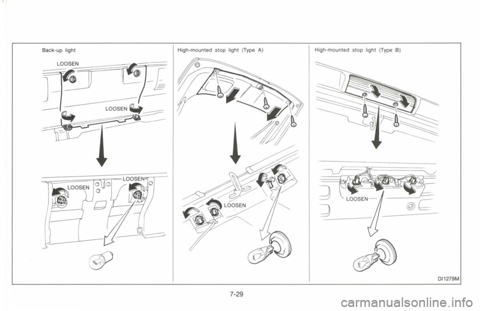 NISSAN 300ZX 1993  Owners Manual 
