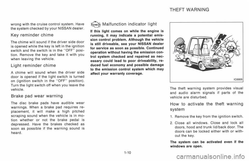 NISSAN 300ZX 1993  Owners Manual 