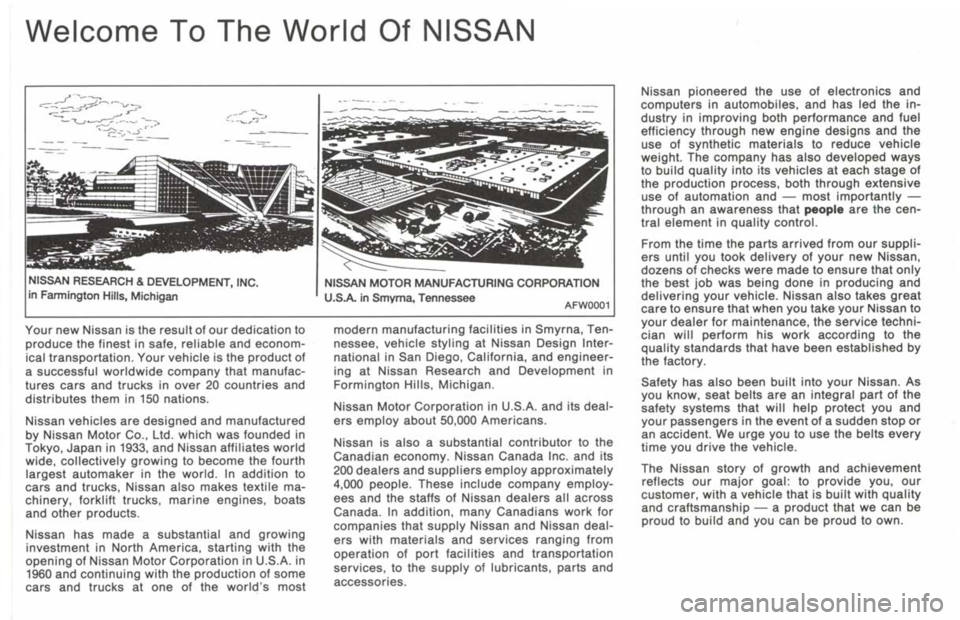 NISSAN 300ZX 1993  Owners Manual 