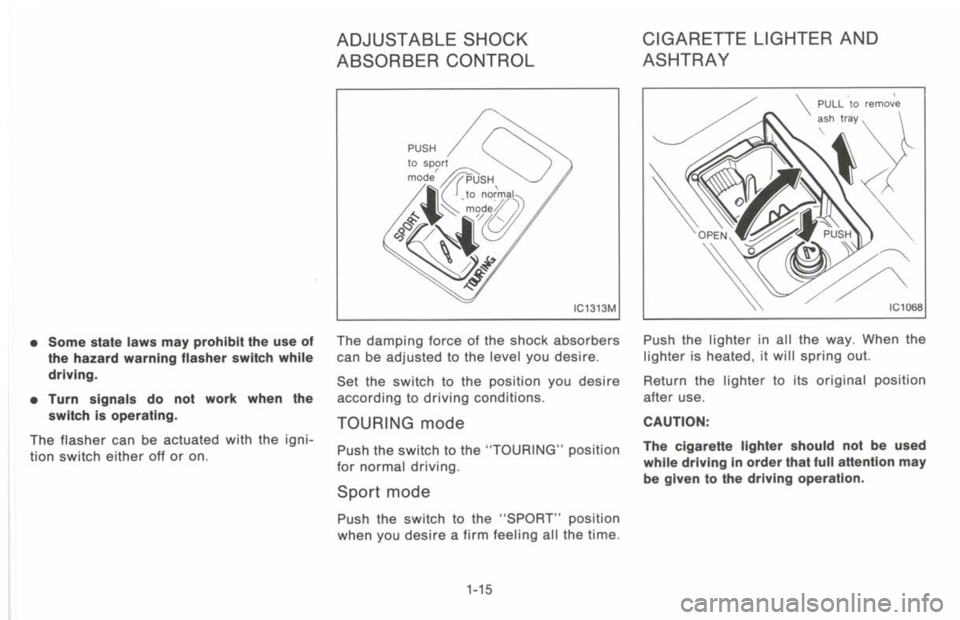NISSAN 300ZX 1993  Owners Manual 