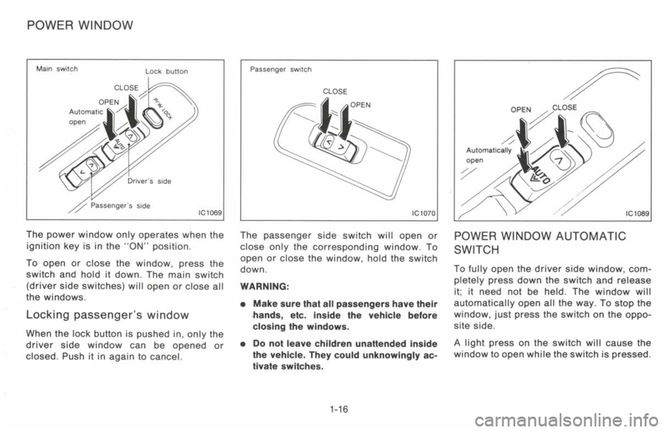 NISSAN 300ZX 1993  Owners Manual 