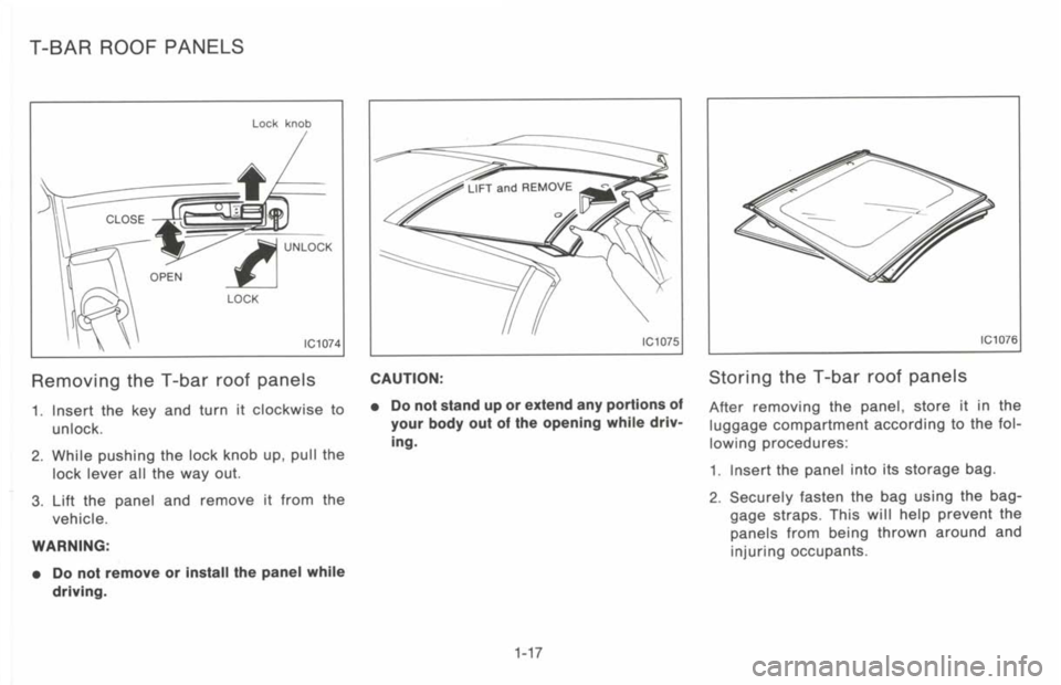 NISSAN 300ZX 1993  Owners Manual 